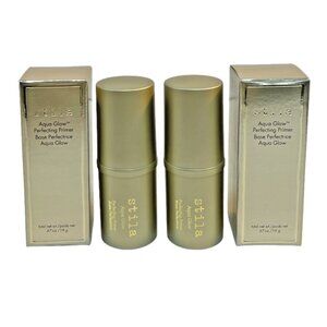 Stila Aqua Glow Perfecting Primer Makeup Foundation Base 0.67oz Bungle of 2 New!